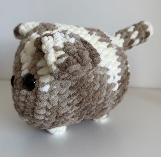 Large Loaf Dog Crochet Plushie