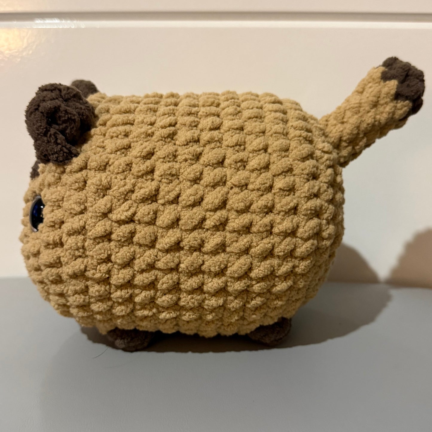 Large Loaf Dog Crochet Plushie