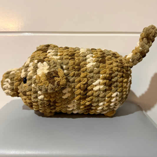 Large Loaf Dog Crochet Plushie