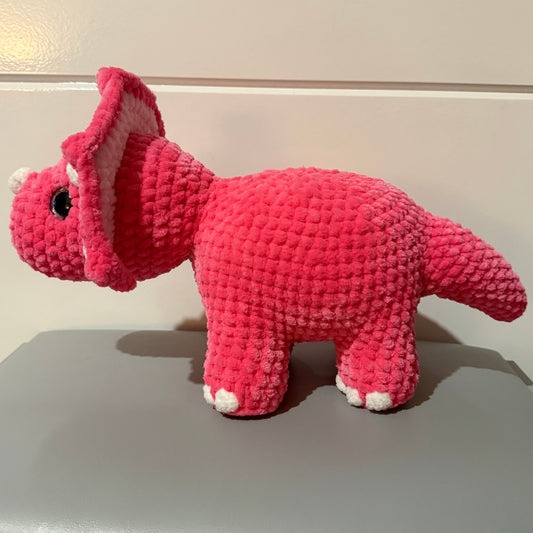 Triceratops Crochet Plushies