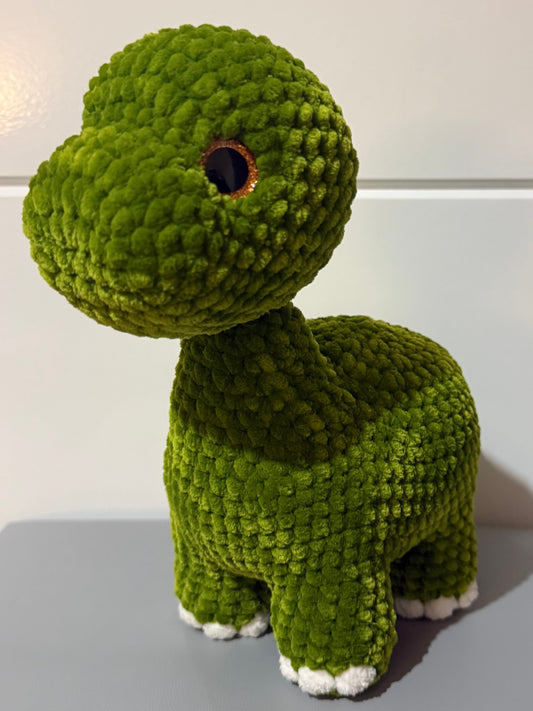 Brontosaur Crochet Plushie