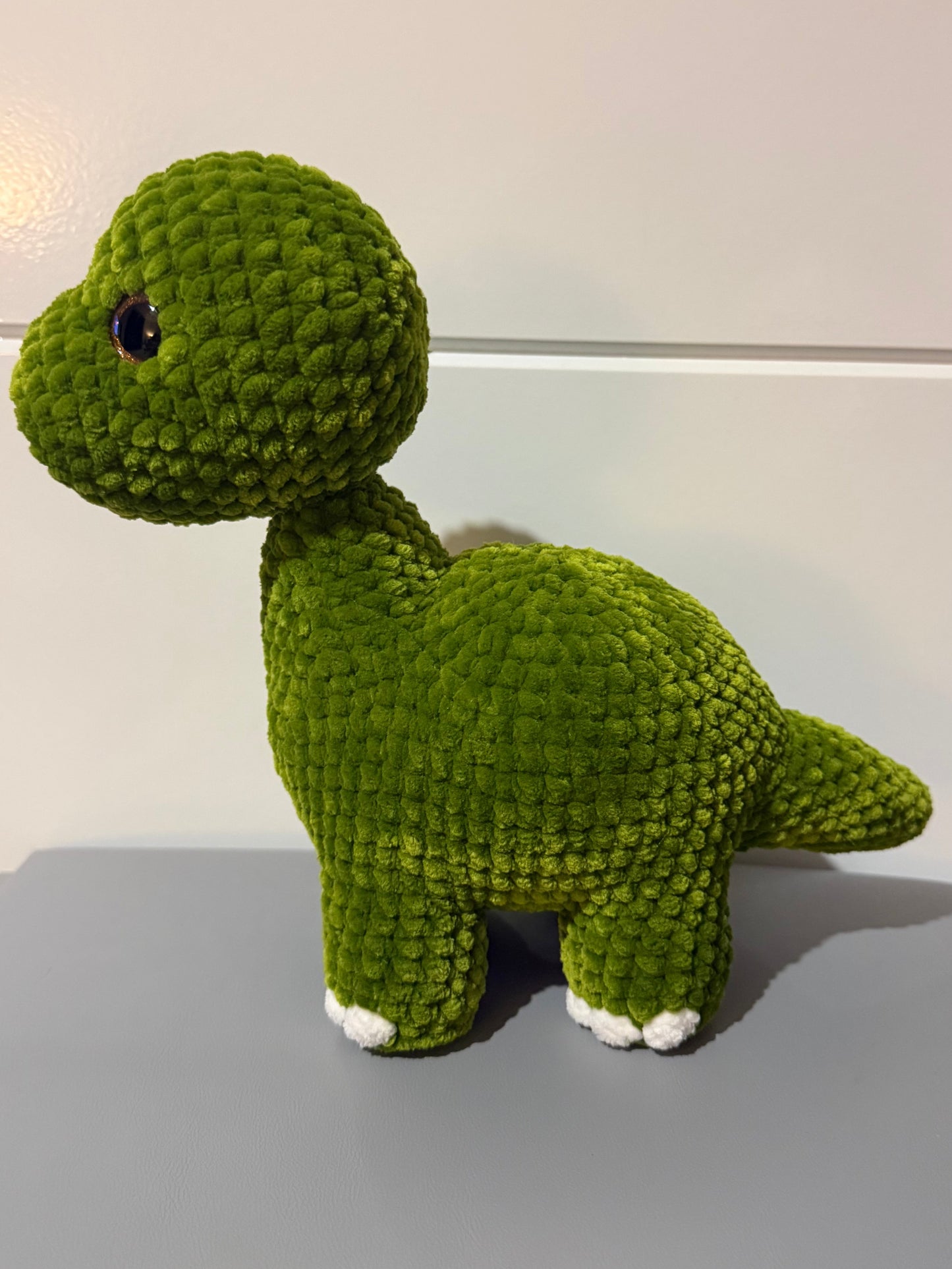 Brontosaur Crochet Plushie