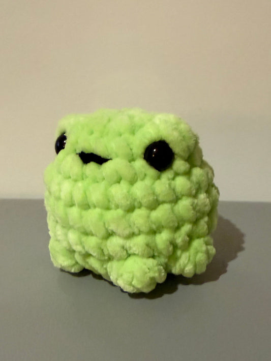 Mini Frog Crochet Plushies