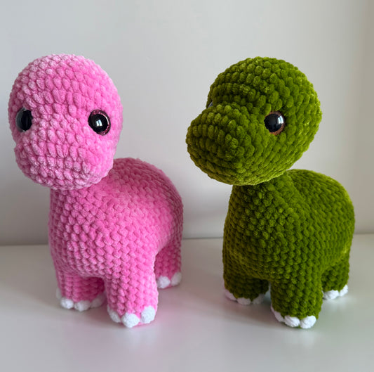 Dinosaur Crochet Plushie