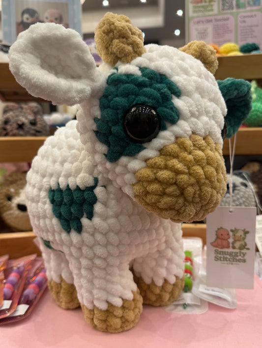 Giant Cow Crochet Plushie