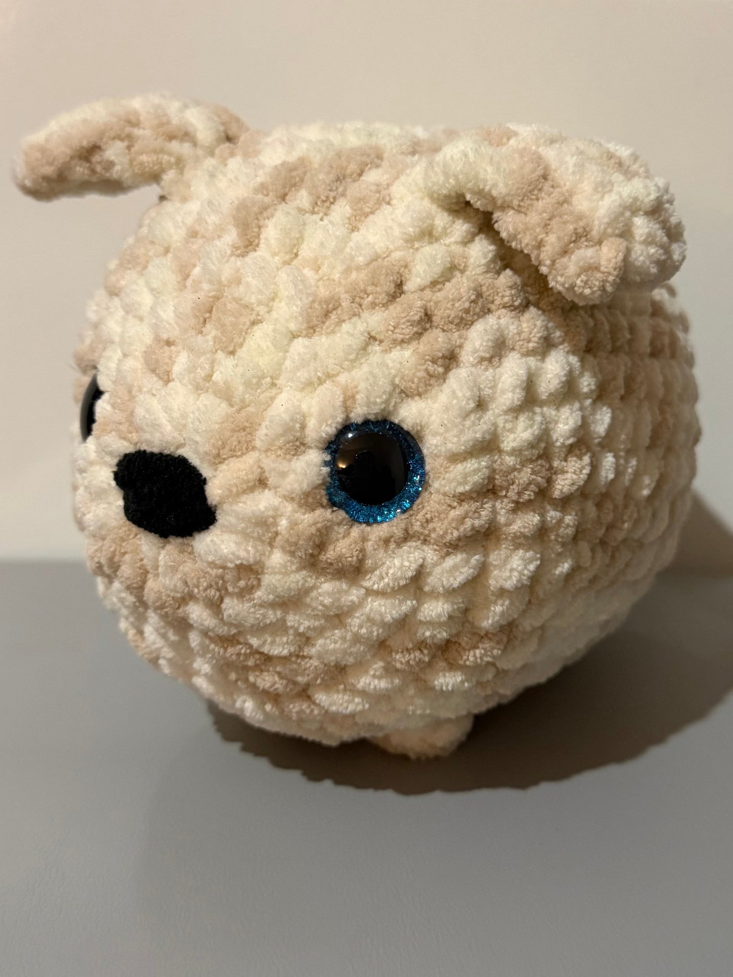 Large Loaf Dog Crochet Plushie