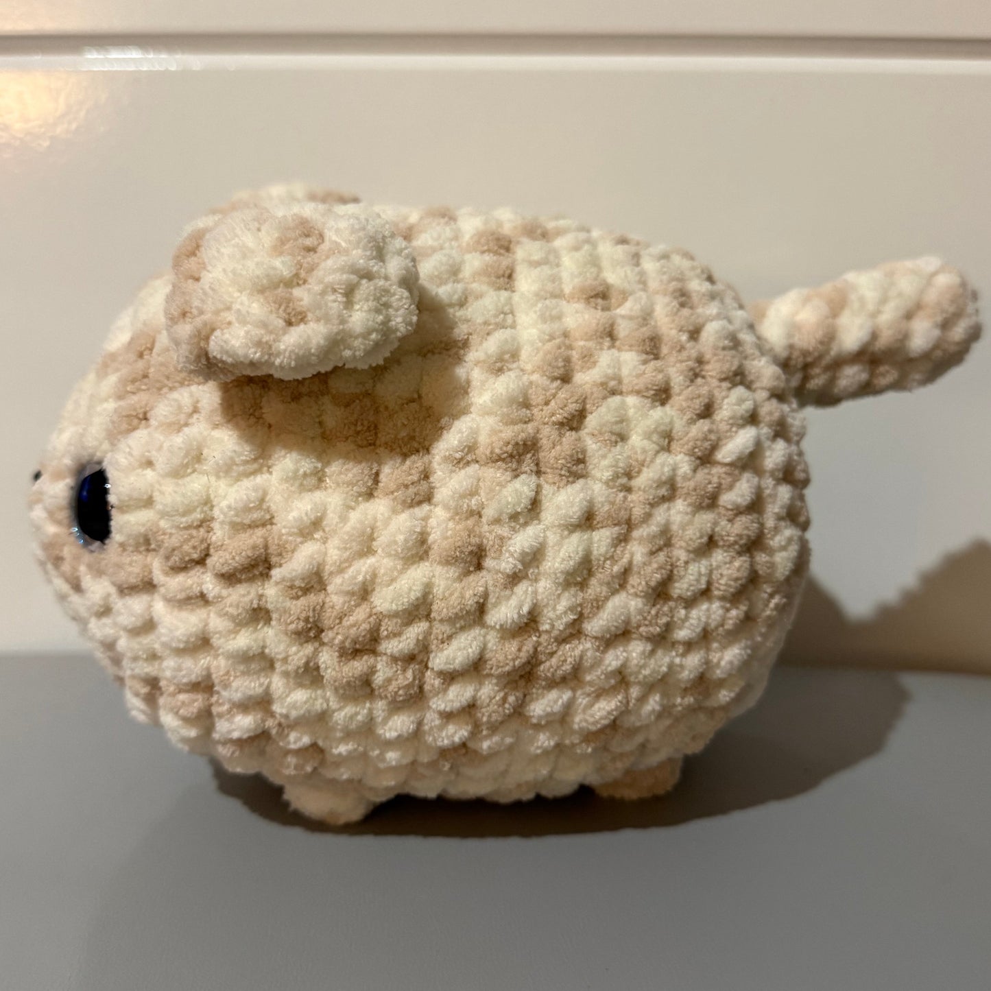 Large Loaf Dog Crochet Plushie