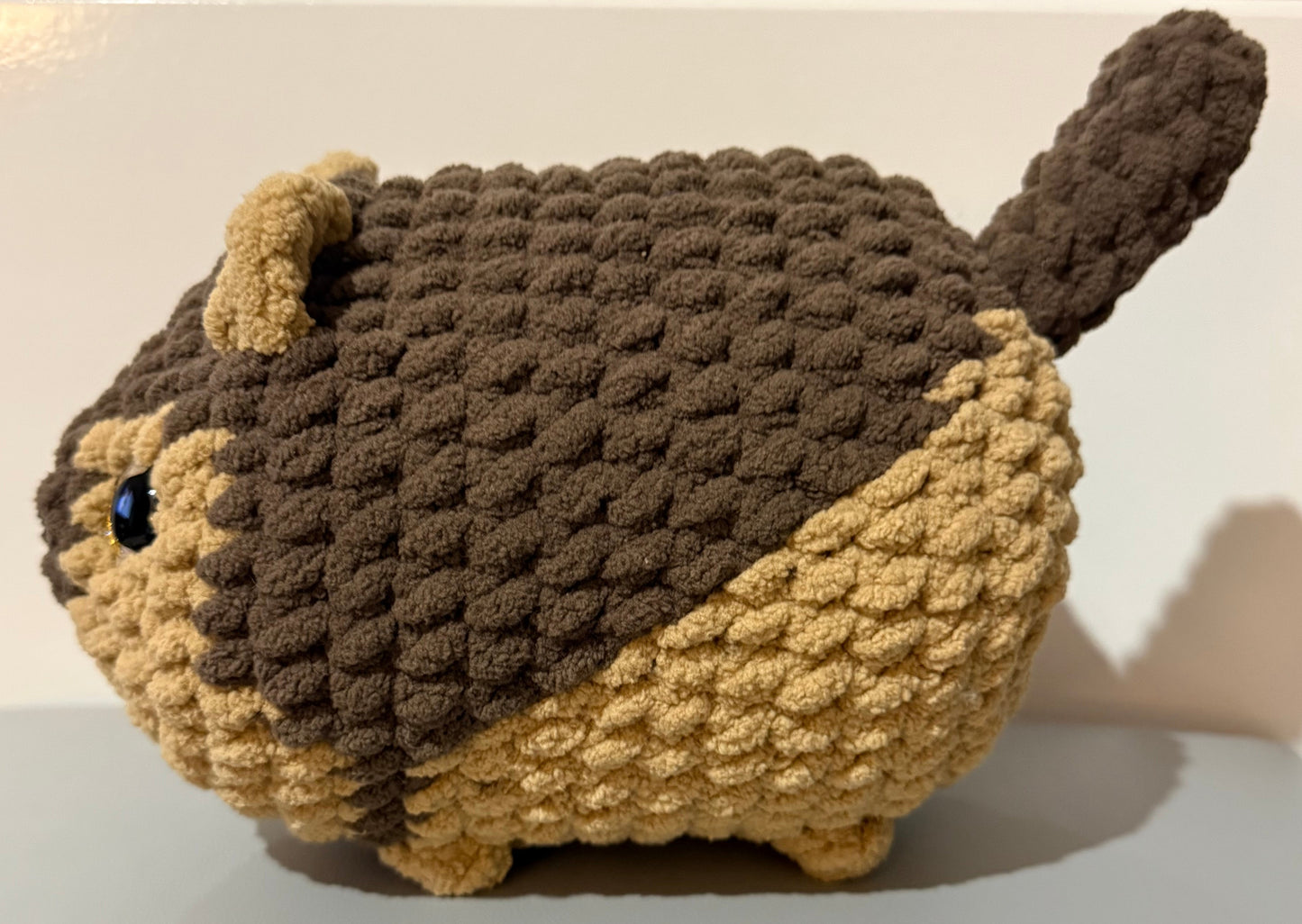 Large Loaf Dog Crochet Plushie