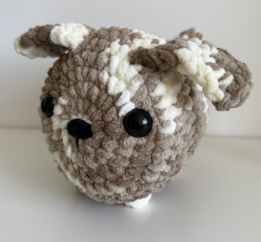 Large Loaf Dog Crochet Plushie