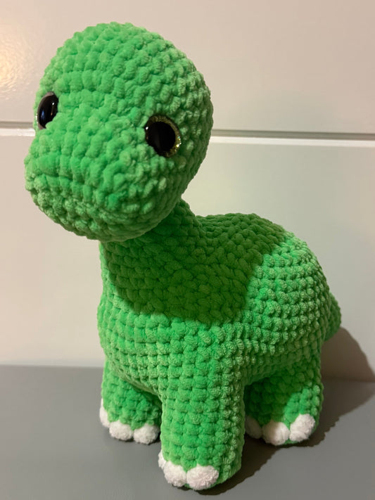 Brontosaur Crochet Plushie