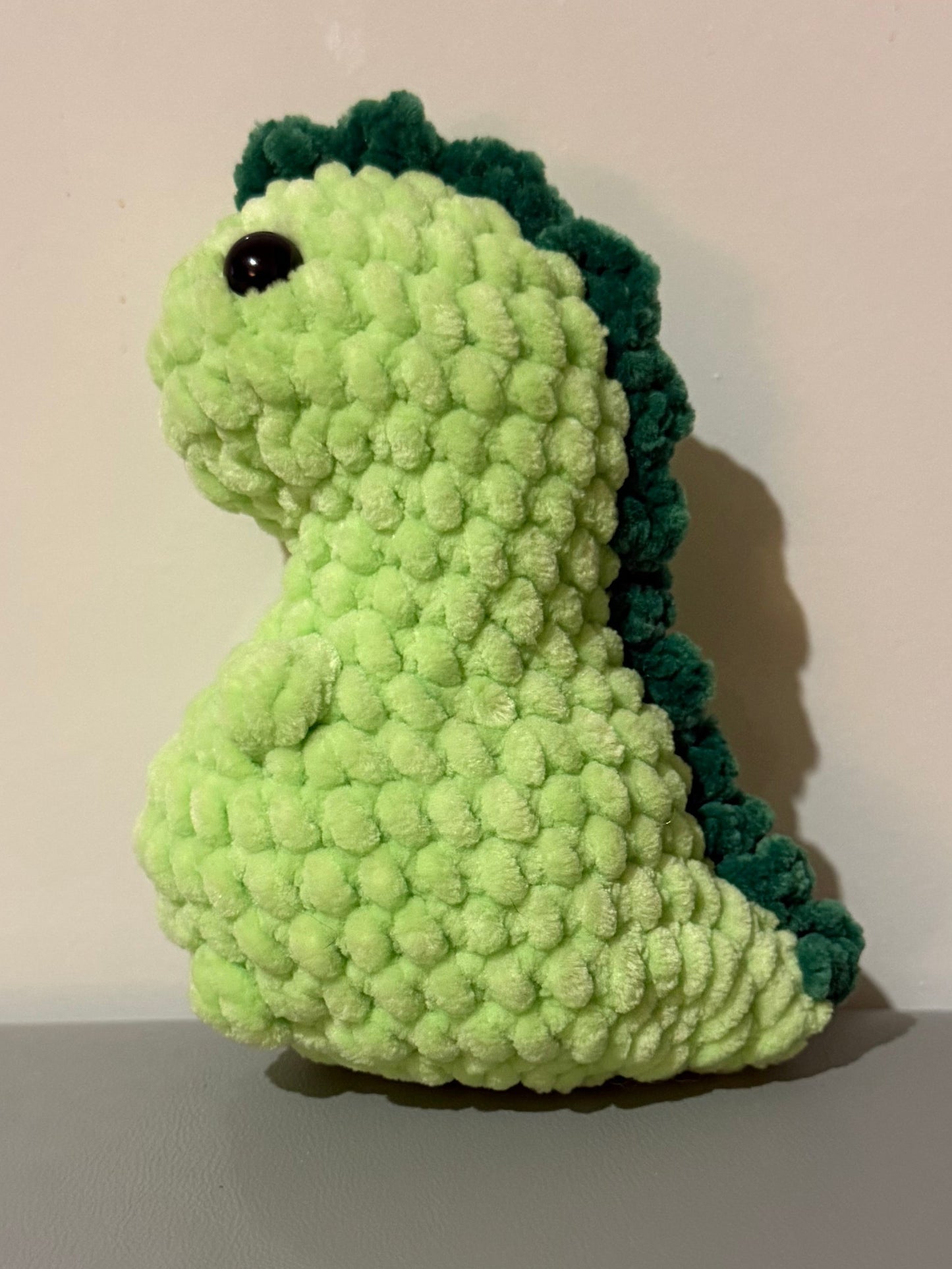Mini Dinosaur Crochet Plushie